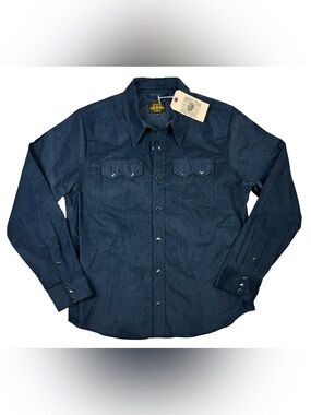 Brave Star Sz XXL Sawtooth 9.75oz Pima Cotton Cord Japan Shirting Corduroy NWT